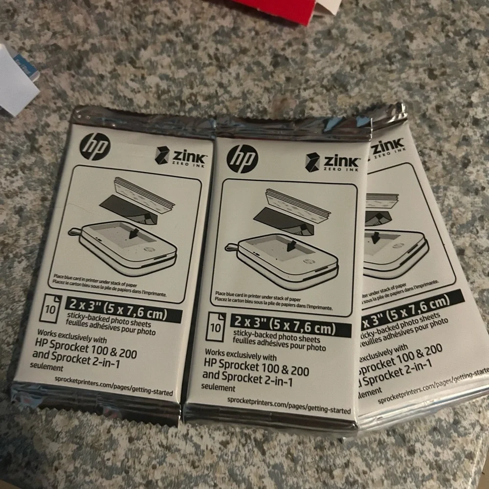 HP Sprocket 2x3 Photo Paper